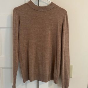 Lightweight, brown/tan sweater